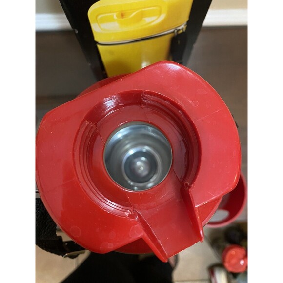 Hot to Trot Thermal no. 1006 by AK DASS Made in USA Thermos Red - Open Box - Picture 8 of 8
